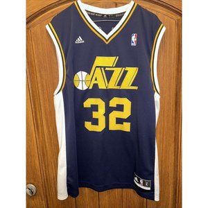 Karl Malone - Utah Jazz #32 - Men's Basketball Jersey Size L  ADIDAS